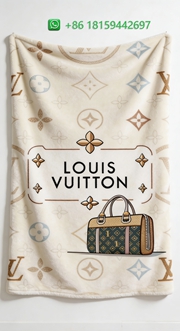Louis Vuitton Throw Blankets